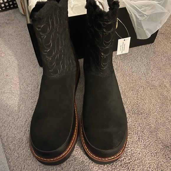 Coach Isa black booties - Picture 5 of 5